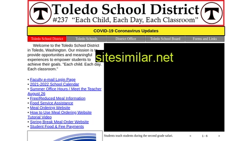 Toledoschools similar sites