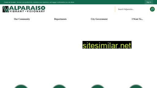 www.ci.valparaiso.in.us alternative sites