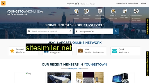 Youngstownonline similar sites