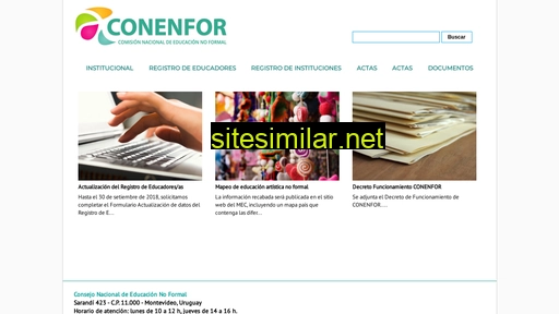 conenfor.edu.uy alternative sites