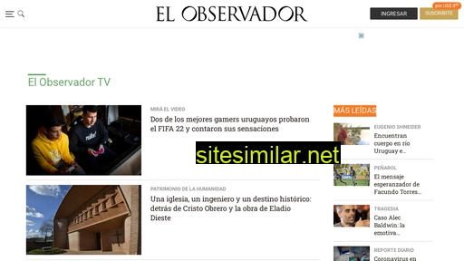 elobservador.com.uy alternative sites