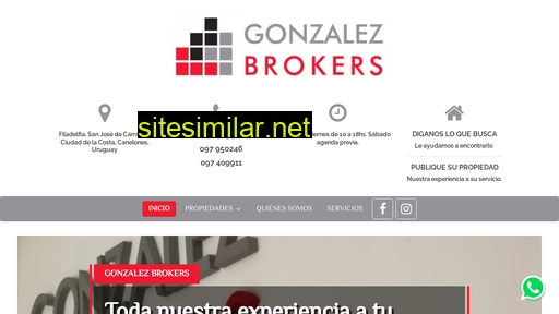 gonzalezbrokers.com.uy alternative sites