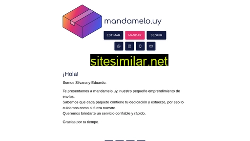 mandamelo.uy alternative sites