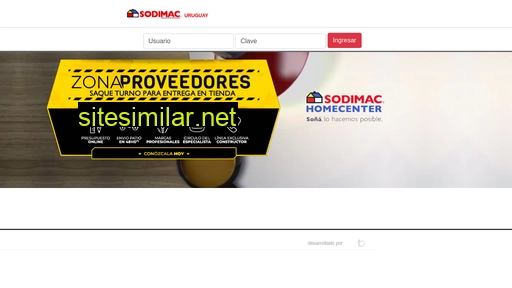 sodimacproveedores.com.uy alternative sites