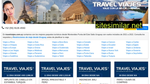 travelviajes.com.uy alternative sites