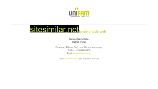 unifam.com.uy alternative sites