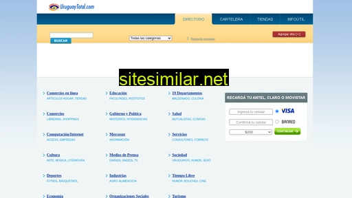 uruguaytotal.com.uy alternative sites