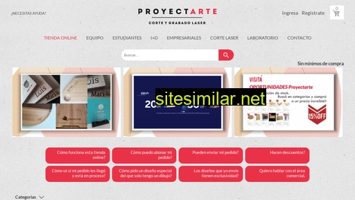 web.proyectarte.com.uy alternative sites
