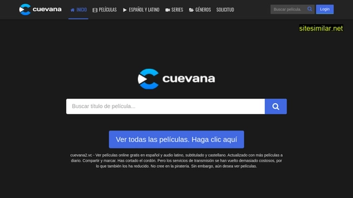 Cuevana2 similar sites