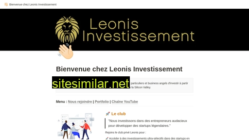 leonis.vc alternative sites