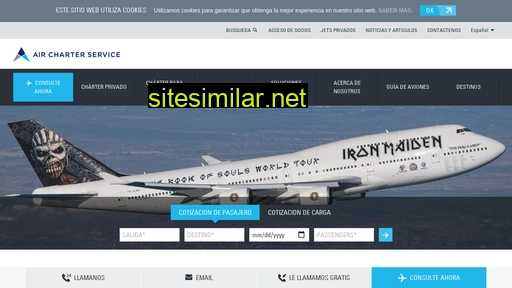 Aircharterservice similar sites