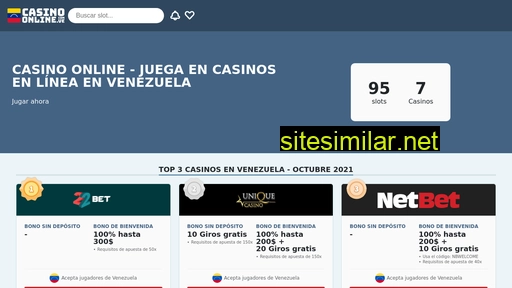 casinoonline.com.ve alternative sites