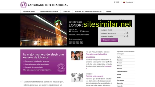 languageinternational.co.ve alternative sites