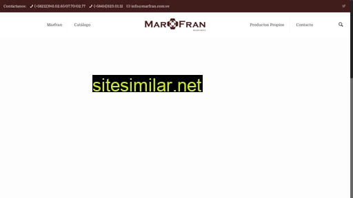 marfran.com.ve alternative sites
