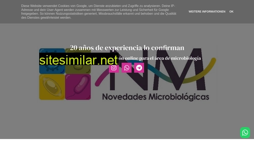 Novedadesmicrobiologicas similar sites