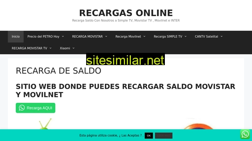 recarga.net.ve alternative sites