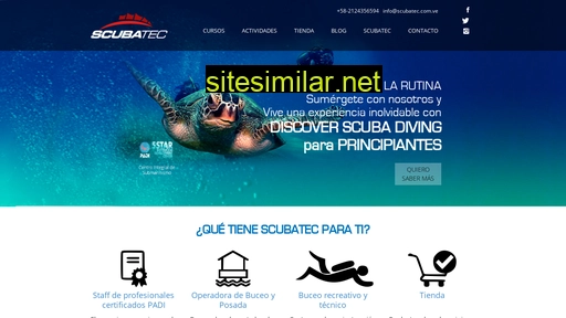 scubatec.com.ve alternative sites
