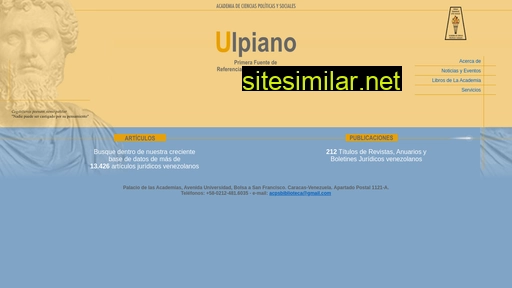 ulpiano.org.ve alternative sites
