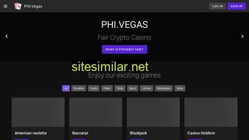 phi.vegas alternative sites