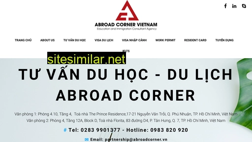 abroadcorner.vn alternative sites