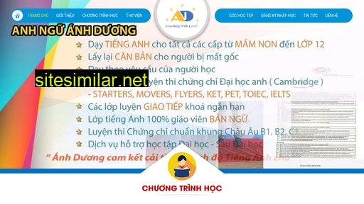 anhnguanhduong.edu.vn alternative sites