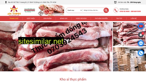 anthinhfood.com.vn alternative sites