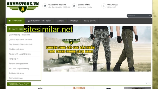 armystore.vn alternative sites