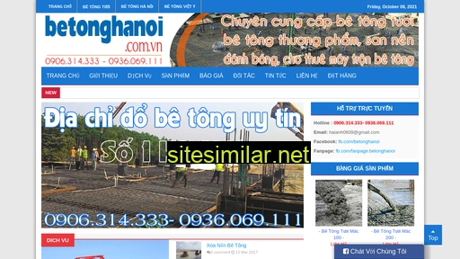 betonghanoi.com.vn alternative sites