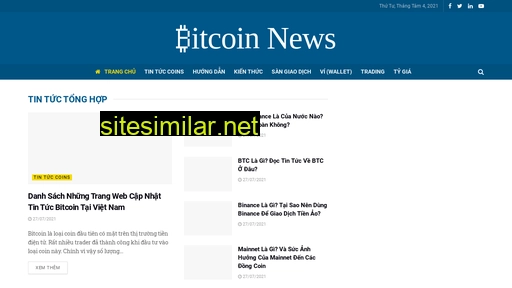 Bitcoin-news similar sites