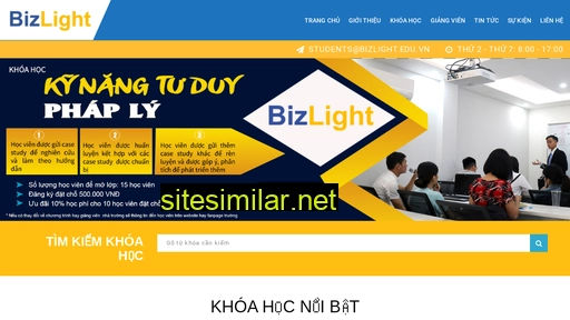 bizlight.edu.vn alternative sites