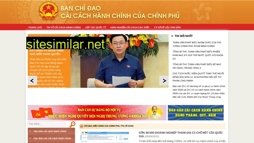 caicachhanhchinh.gov.vn alternative sites