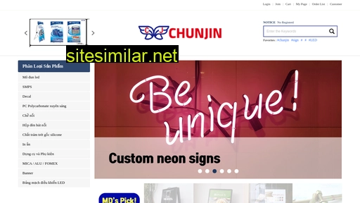 chunjin.vn alternative sites