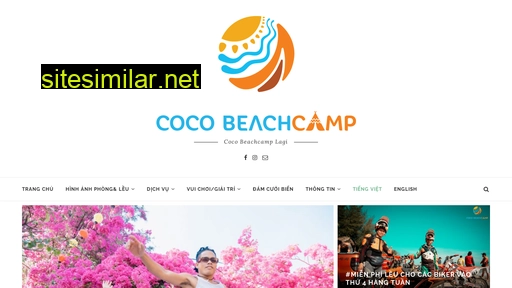 cocobeachcamp.vn alternative sites