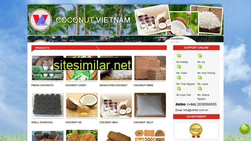 coconutvietnam.com.vn alternative sites