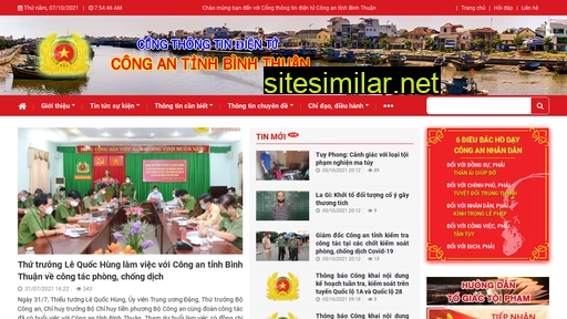 congan.binhthuan.gov.vn alternative sites