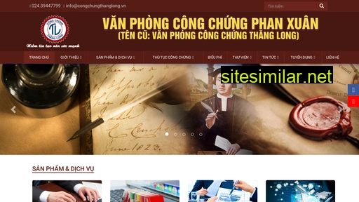 congchungphanxuan.vn alternative sites
