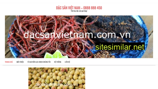 Dacsanvietnam similar sites