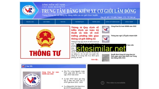 dangkiemlamdong.org.vn alternative sites