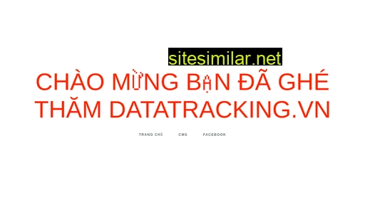 Datatracking similar sites