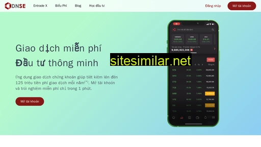 dnse.com.vn alternative sites