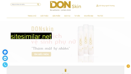 donskin.vn alternative sites