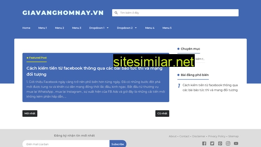 giavanghomnay.vn alternative sites