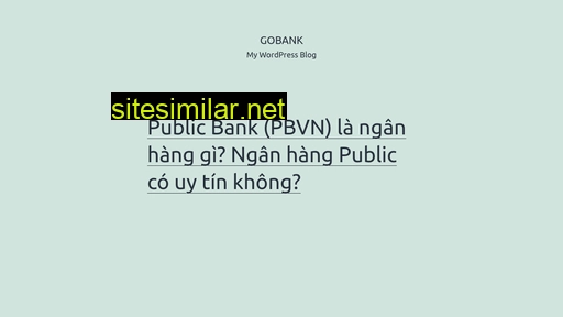 gobank.vn alternative sites