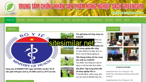 greencert.com.vn alternative sites