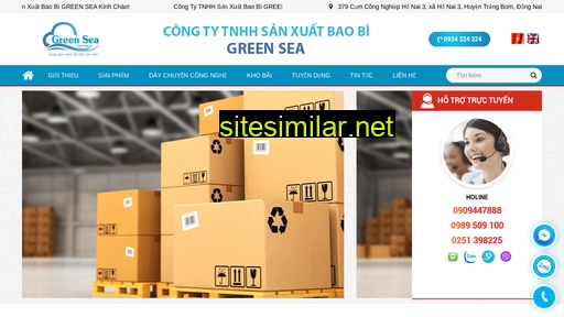 greenseapackaging.com.vn alternative sites
