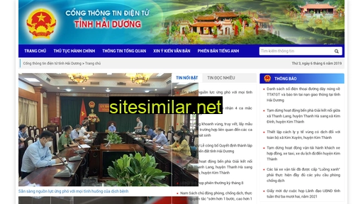 haiduong.gov.vn alternative sites