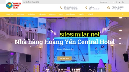 hoangyencentralhotel.com.vn alternative sites