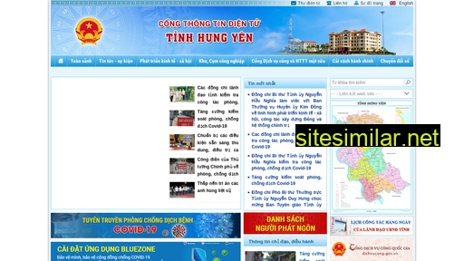 hungyen.gov.vn alternative sites