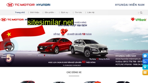 hyundai-miennam.vn alternative sites