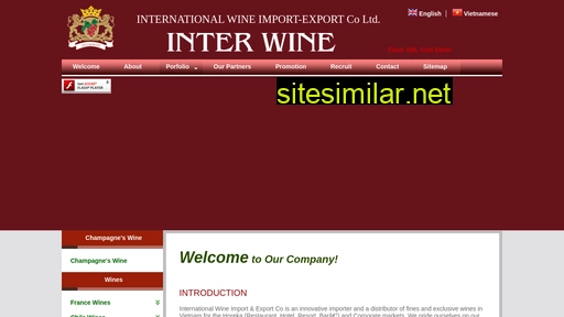 Interwine similar sites